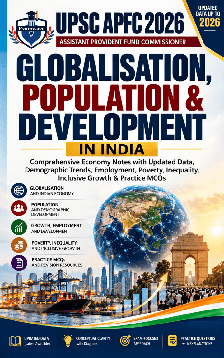 Globalisation, Population & Development in India | UPSC APFC 2026 Study Notes - Go Pustak