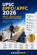 UPSC EPFO/APFC 2026 Special Subject Notes + 10 Full-Length Mock Tests | Complete Study Guide for First Attempt (eBook)